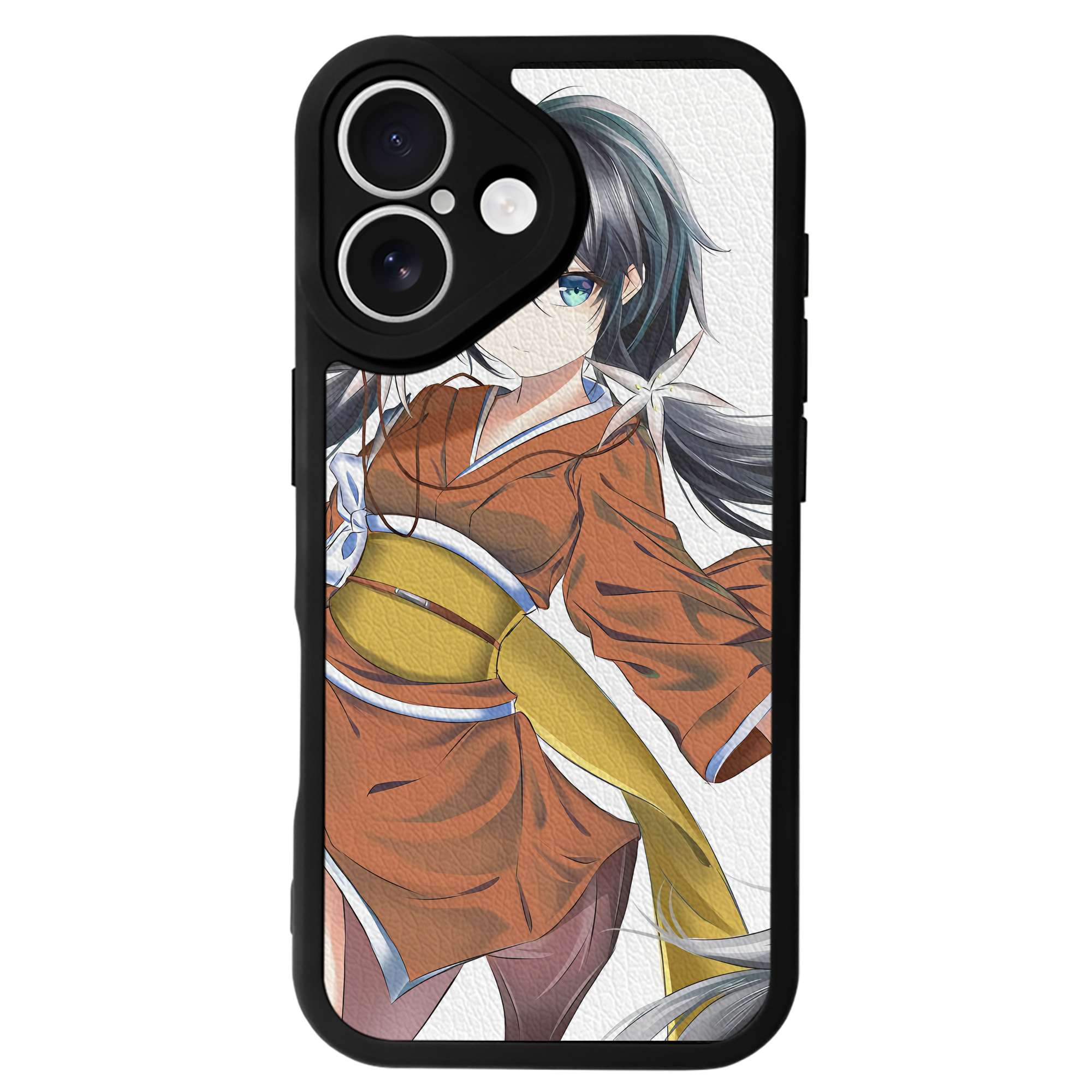 （画像用） 文豪ストレイドッグス Bungo Stray Dogs 【iPhone 16シリーズ対応】シリコンスマホケース（レザー調） 材質：シリコン